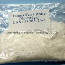 Citrate de tamoxifène en poudre anti strogène anti-œstrogène pour le traitement du cancer des os